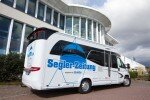 Hobby Premium Drive 70 GE: Rollender Redaktion für die Seglerzeitung. © spothits/Hobby