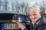 Mit dem Tesla 6600 Kilometer auf Weltrekordfahrt . © spothits/Auto-Medienportal.Net/Eisele