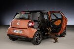 Smart Forfour: „Readyspace“-Sitze eignen sich auch für Hunde. © spothits/Auto-Medienportal.Net/Daimler
