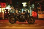 Yamaha XJR 1300 als „Guerilla Four“. © spothits/Auto-Medienportal.Net/Yamaha
