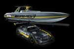 2200-PS-Boot im Stil des Mercedes-AMG GT3 . © spothits/Auto-Medienportal.Net/Daimler