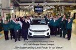 500 000. Range Rover Evoque rollt vom Band. © spothits/Auto-Medienportal.Net/Land Rover