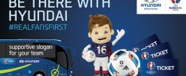 Teambus-Slogans zur EM stehen fest. © spothits/Hyundai-Aktion zur Fußball-Europameisterschaft./Foto: Hyundai