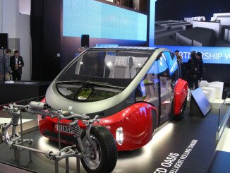 Detroit 2017: ZF steuert den Rinspeed Oasis in die Zukunft. Foto: spothits/ampnet/ZF