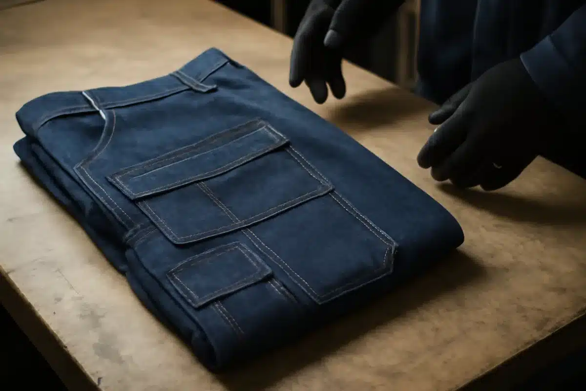 Modeka Brandon Cargo kombiniert Jeansstil mit Kevlar-Schutz für Motorradfahrer