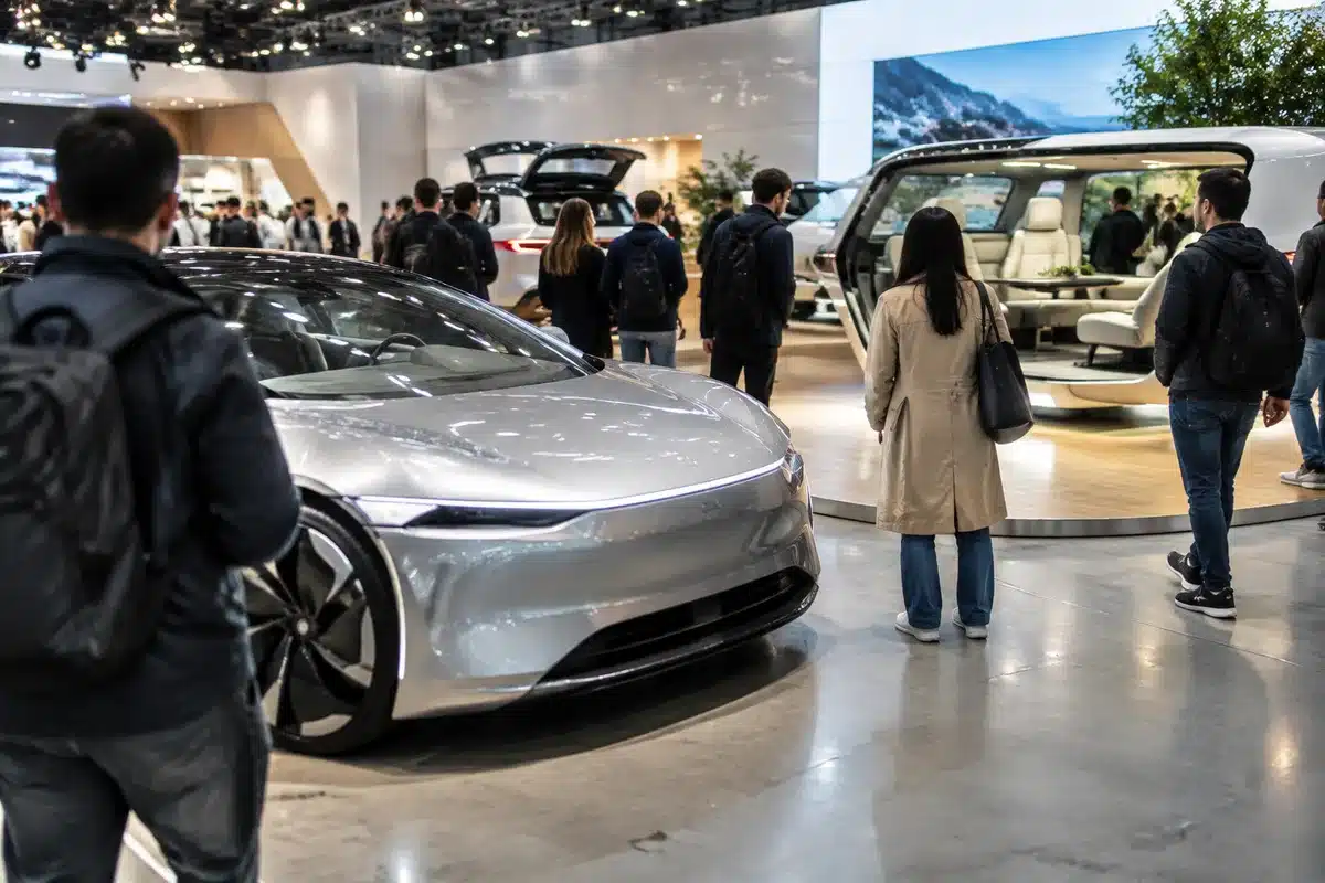 Ausgefallene Konzeptautos beim Autosalon Paris 2026 begeistern Besucher